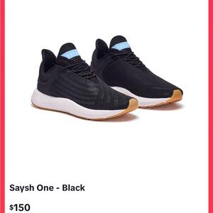 Saysh One Black Sneakers/ new no tag